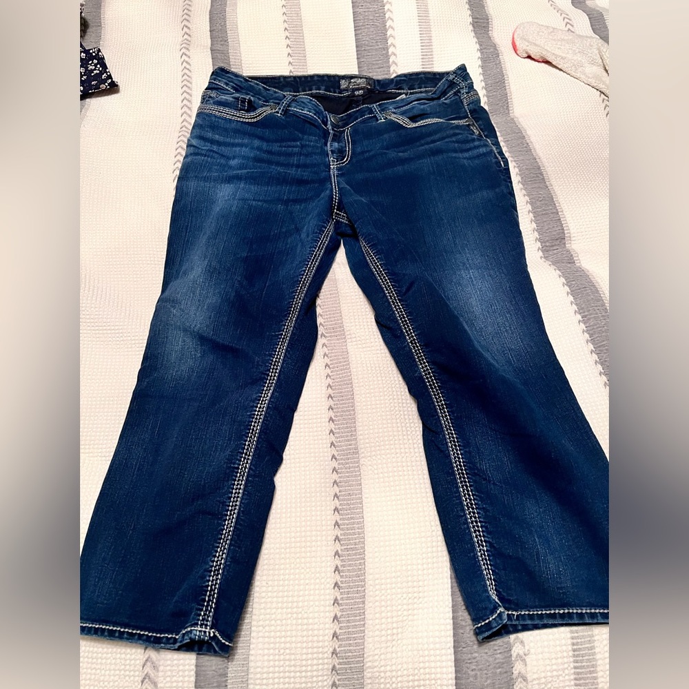 Silver jeans